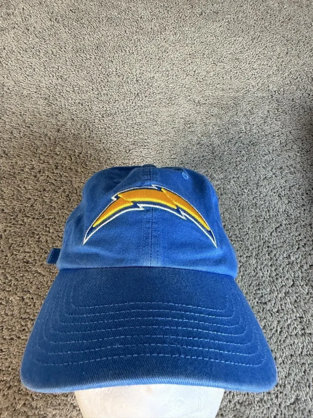 Los Angeles Chargers Hat Cap One Size Blue Boys NFL Football Strap Back 47 Brand